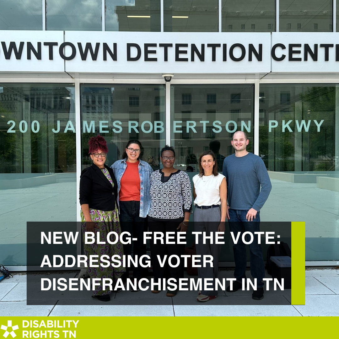 New Blog- Free the Vote: Addressing Voter Disenfranchisement in TN